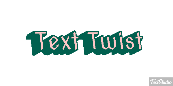 Text Twist Effet de texte