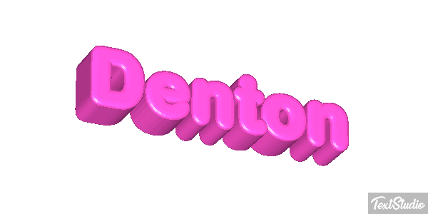 Denton Effetto testo