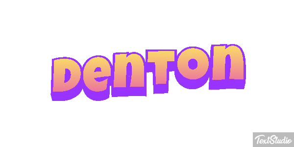 Denton Effetto testo