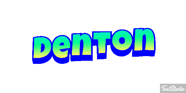 Denton Effetto testo