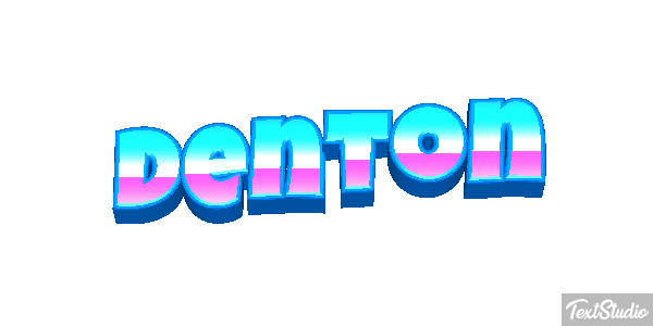 Denton Effetto testo