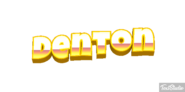 Denton Effetto testo