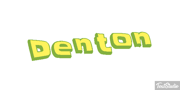 Denton Effetto testo