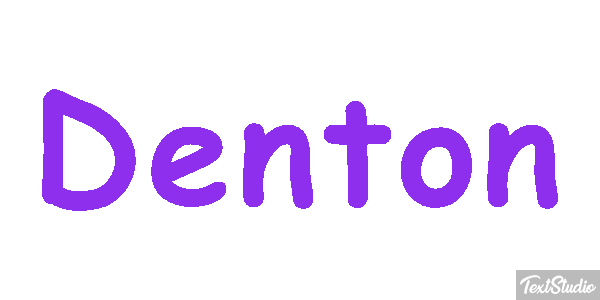 Denton Effetto testo