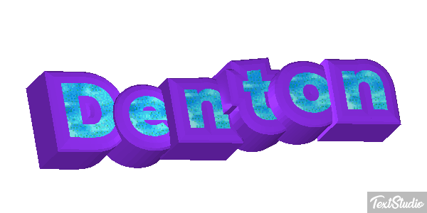 Denton Effetto testo