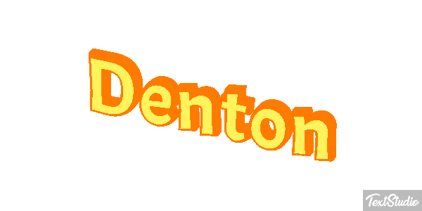 Denton Effetto testo