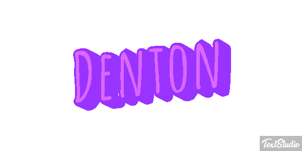 Denton Effetto testo