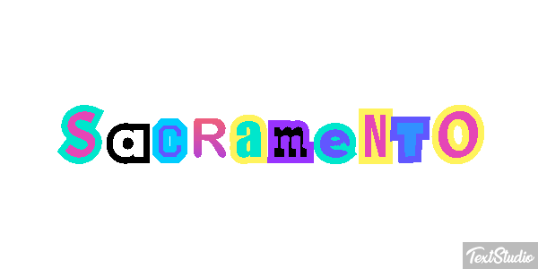 Sacramento Efekt tekstowy