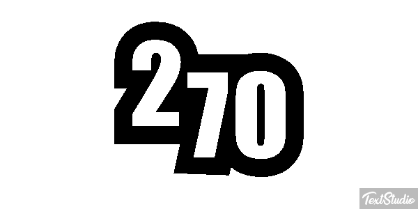 270 Text effect