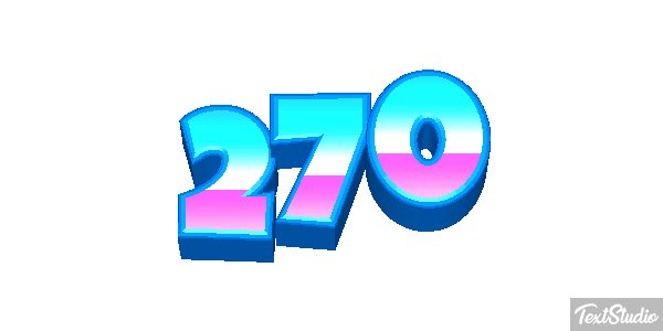 270 Text effect