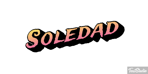 Soledad テキスト効果