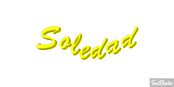 Soledad テキスト効果