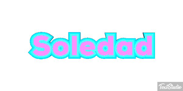 Soledad テキスト効果
