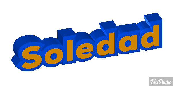 Soledad テキスト効果