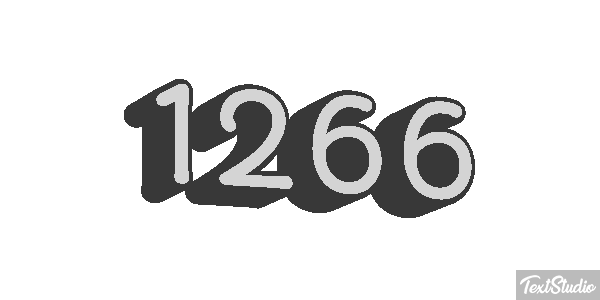 1266 Text effect