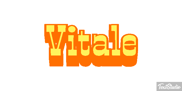 Vitale Effetto testo