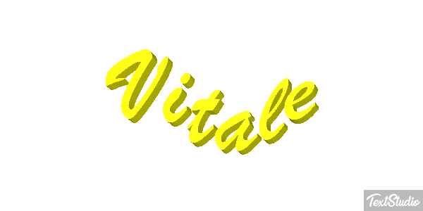 Vitale Effetto testo