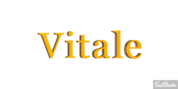 Vitale Effetto testo
