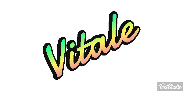 Vitale Effetto testo