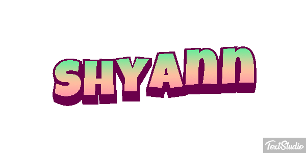 Shyann Text effect