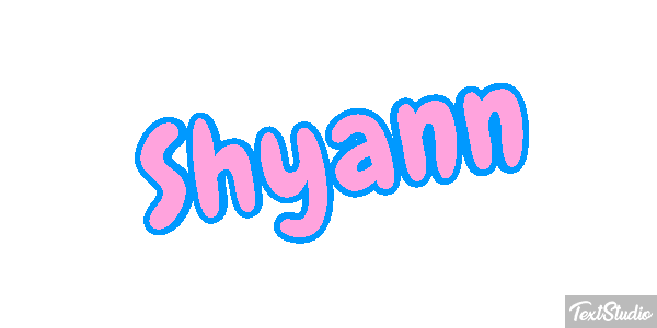 Shyann Text effect