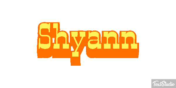 Shyann Text effect