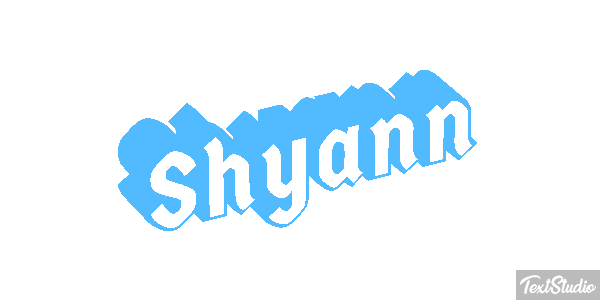Shyann Text effect