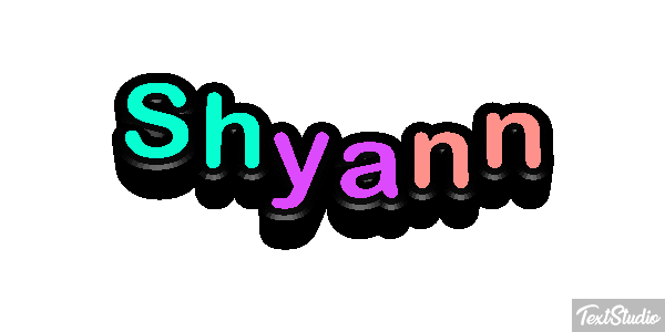 Shyann Text effect