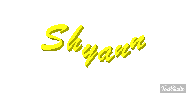 Shyann Text effect