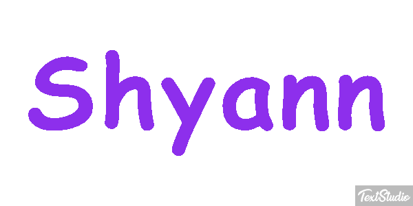 Shyann Text effect
