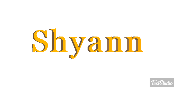 Shyann Text effect