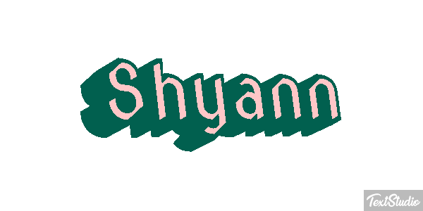 Shyann Text effect