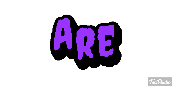 Are Tekst effect