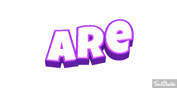 Are Tekst effect
