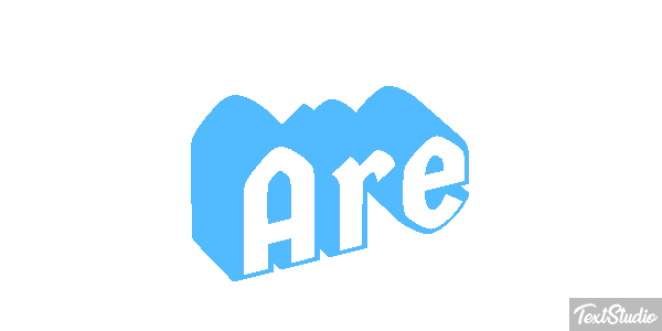 Are Tekst effect