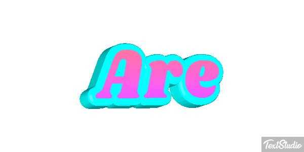 Are Tekst effect