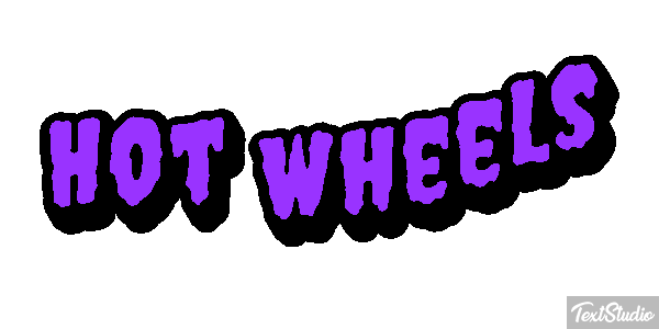Hot Wheels Efecto de texto