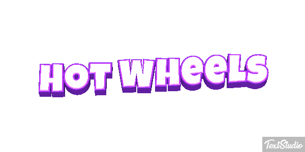 Hot Wheels Efecto de texto