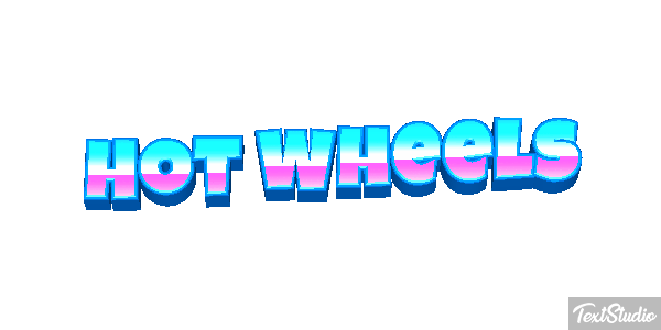 Hot Wheels Efecto de texto