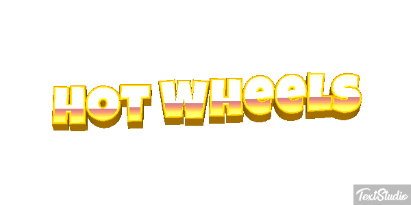 Hot Wheels Efecto de texto