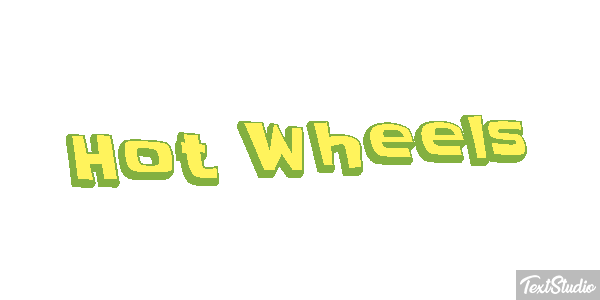 Hot Wheels Efecto de texto