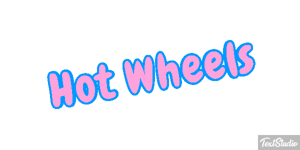 Hot Wheels Efecto de texto