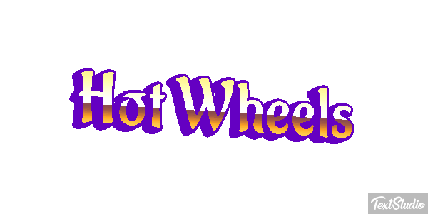 Hot Wheels Efecto de texto