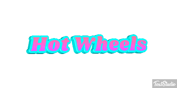 Hot Wheels Efecto de texto