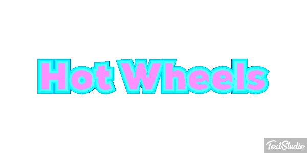Hot Wheels Efecto de texto