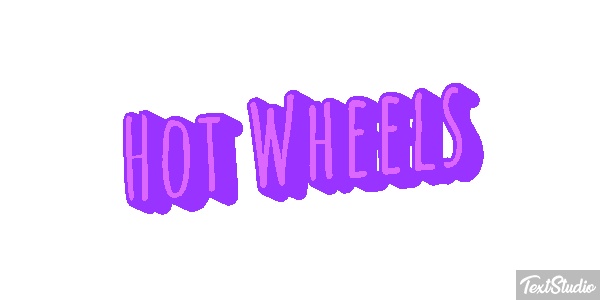 Hot Wheels Efecto de texto