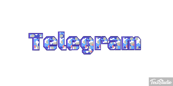 Telegram Efecto de texto