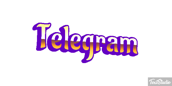 Telegram Efecto de texto