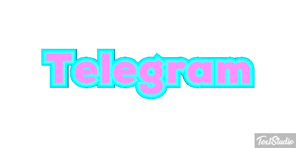 Telegram Efecto de texto