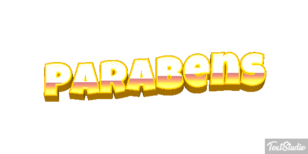 Parabéns Efekt tekstowy